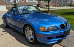 1998 BMW M Roadster in Estoril Blue Metallic over Estoril Blue & Black Nappa