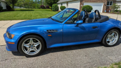 1998 BMW M Roadster in Estoril Blue Metallic over Estoril Blue & Black Nappa