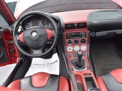 1998 BMW M Roadster in Imola Red 2 over Imola Red & Black Nappa