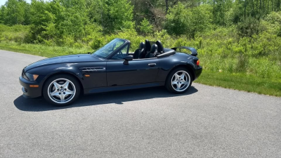 1998 BMW M Roadster in Cosmos Black Metallic over Black Nappa
