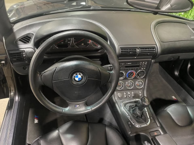 1998 BMW M Roadster in Cosmos Black Metallic over Black Nappa