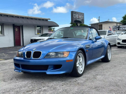 1998 BMW M Roadster in Estoril Blue Metallic over Estoril Blue & Black Nappa