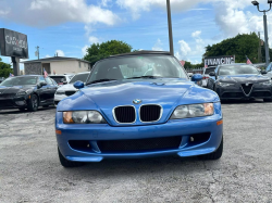 1998 BMW M Roadster in Estoril Blue Metallic over Estoril Blue & Black Nappa