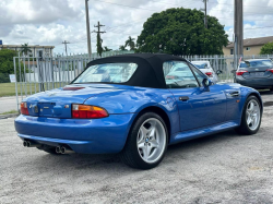 1998 BMW M Roadster in Estoril Blue Metallic over Estoril Blue & Black Nappa