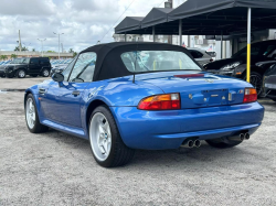 1998 BMW M Roadster in Estoril Blue Metallic over Estoril Blue & Black Nappa