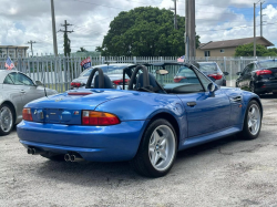 1998 BMW M Roadster in Estoril Blue Metallic over Estoril Blue & Black Nappa