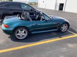 1998 BMW M Roadster in Boston Green Metallic over Dark Gray & Black Nappa