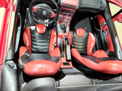 1998 BMW M Roadster in Imola Red 2 over Imola Red & Black Nappa