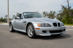 1998 BMW M Roadster in Arctic Silver Metallic over Black Nappa