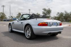1998 BMW M Roadster in Arctic Silver Metallic over Black Nappa
