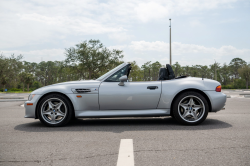 1998 BMW M Roadster in Arctic Silver Metallic over Black Nappa