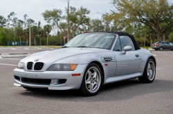 1998 BMW M Roadster in Arctic Silver Metallic over Black Nappa