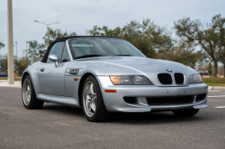 1998 BMW M Roadster in Arctic Silver Metallic over Black Nappa