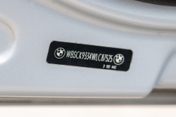 1998 BMW M Roadster in Arctic Silver Metallic over Black Nappa