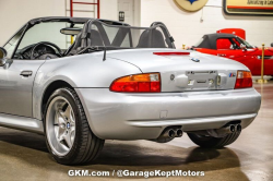 1998 BMW M Roadster in Arctic Silver Metallic over Black Nappa