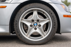 1998 BMW M Roadster in Arctic Silver Metallic over Black Nappa