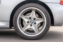 1998 BMW M Roadster in Arctic Silver Metallic over Black Nappa