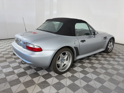 1998 BMW M Roadster in Arctic Silver Metallic over Black Nappa