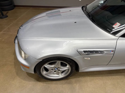 1998 BMW M Roadster in Arctic Silver Metallic over Black Nappa