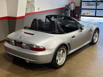 1998 BMW M Roadster in Arctic Silver Metallic over Black Nappa