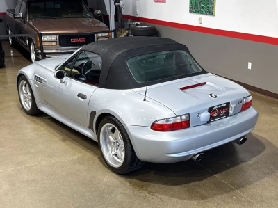 1998 BMW M Roadster in Arctic Silver Metallic over Black Nappa