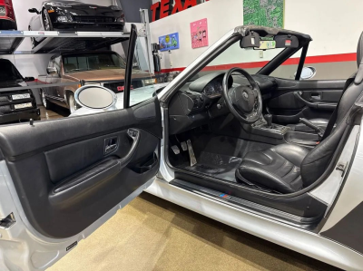 1998 BMW M Roadster in Arctic Silver Metallic over Black Nappa