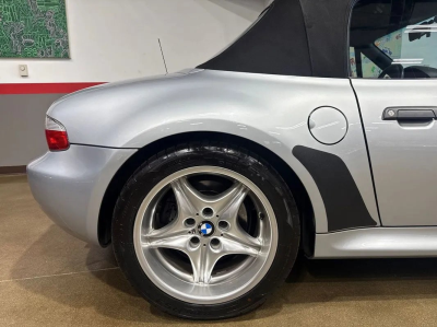 1998 BMW M Roadster in Arctic Silver Metallic over Black Nappa