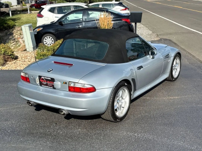 1998 BMW M Roadster in Arctic Silver Metallic over Black Nappa