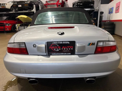 1998 BMW M Roadster in Arctic Silver Metallic over Black Nappa