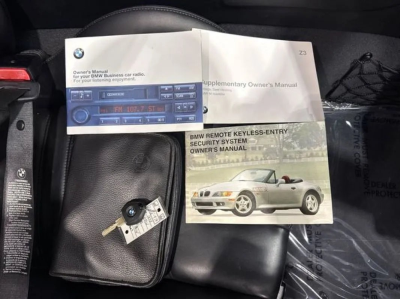1998 BMW M Roadster in Arctic Silver Metallic over Black Nappa