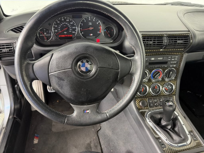 1998 BMW M Roadster in Arctic Silver Metallic over Black Nappa