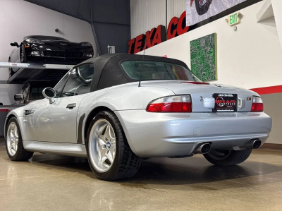1998 BMW M Roadster in Arctic Silver Metallic over Black Nappa