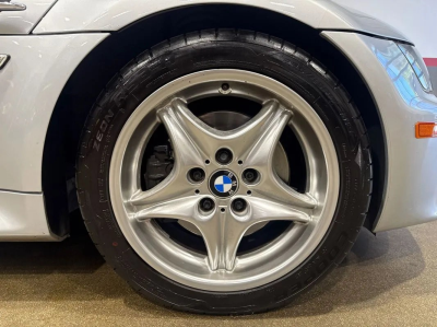 1998 BMW M Roadster in Arctic Silver Metallic over Black Nappa