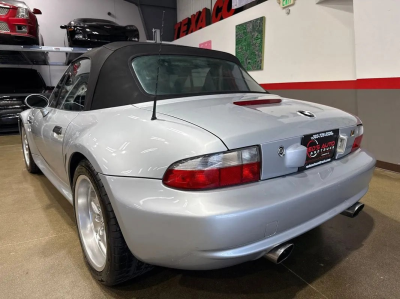 1998 BMW M Roadster in Arctic Silver Metallic over Black Nappa