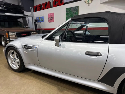 1998 BMW M Roadster in Arctic Silver Metallic over Black Nappa