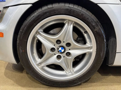 1998 BMW M Roadster in Arctic Silver Metallic over Black Nappa