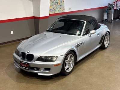 1998 BMW M Roadster in Arctic Silver Metallic over Black Nappa