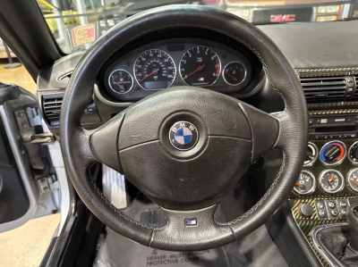 1998 BMW M Roadster in Arctic Silver Metallic over Black Nappa