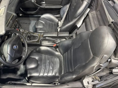 1998 BMW M Roadster in Arctic Silver Metallic over Black Nappa