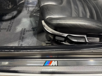 1998 BMW M Roadster in Arctic Silver Metallic over Black Nappa