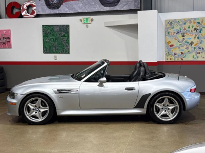 1998 BMW M Roadster in Arctic Silver Metallic over Black Nappa