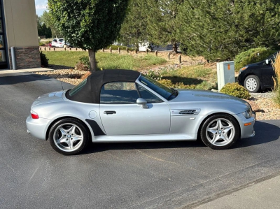 1998 BMW M Roadster in Arctic Silver Metallic over Black Nappa