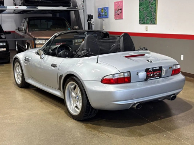 1998 BMW M Roadster in Arctic Silver Metallic over Black Nappa