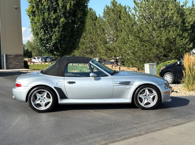 1998 BMW M Roadster in Arctic Silver Metallic over Black Nappa