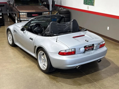 1998 BMW M Roadster in Arctic Silver Metallic over Black Nappa