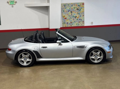 1998 BMW M Roadster in Arctic Silver Metallic over Black Nappa