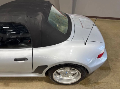 1998 BMW M Roadster in Arctic Silver Metallic over Black Nappa