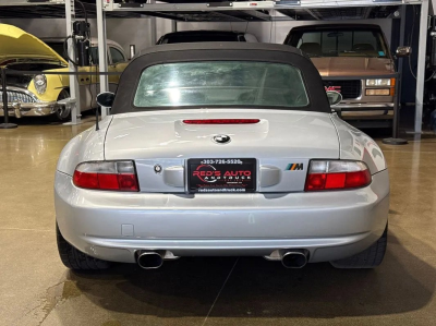 1998 BMW M Roadster in Arctic Silver Metallic over Black Nappa