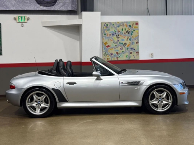 1998 BMW M Roadster in Arctic Silver Metallic over Black Nappa