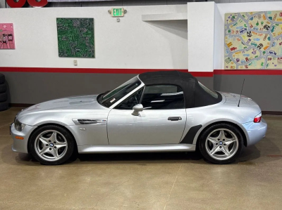 1998 BMW M Roadster in Arctic Silver Metallic over Black Nappa